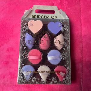 Bridgerton True Love 10 Piece Makeup Blending Sponges & Powder Puffs New Set